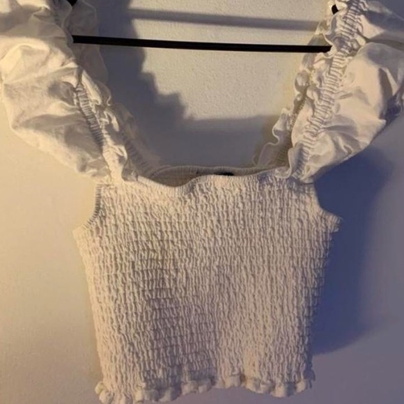 Revolve ginger top in white - Picture 2 of 2